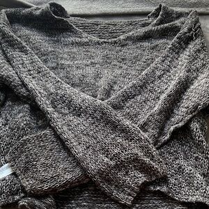 Universal Thread Charcoal V-Neck Sweater